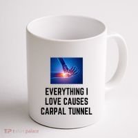Everything I Love Causes Carpal Tunnel Coffee Mug thumb 1