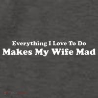 Everything I Love To Do Makes My Wife Mad Vector Backpack thumb 2