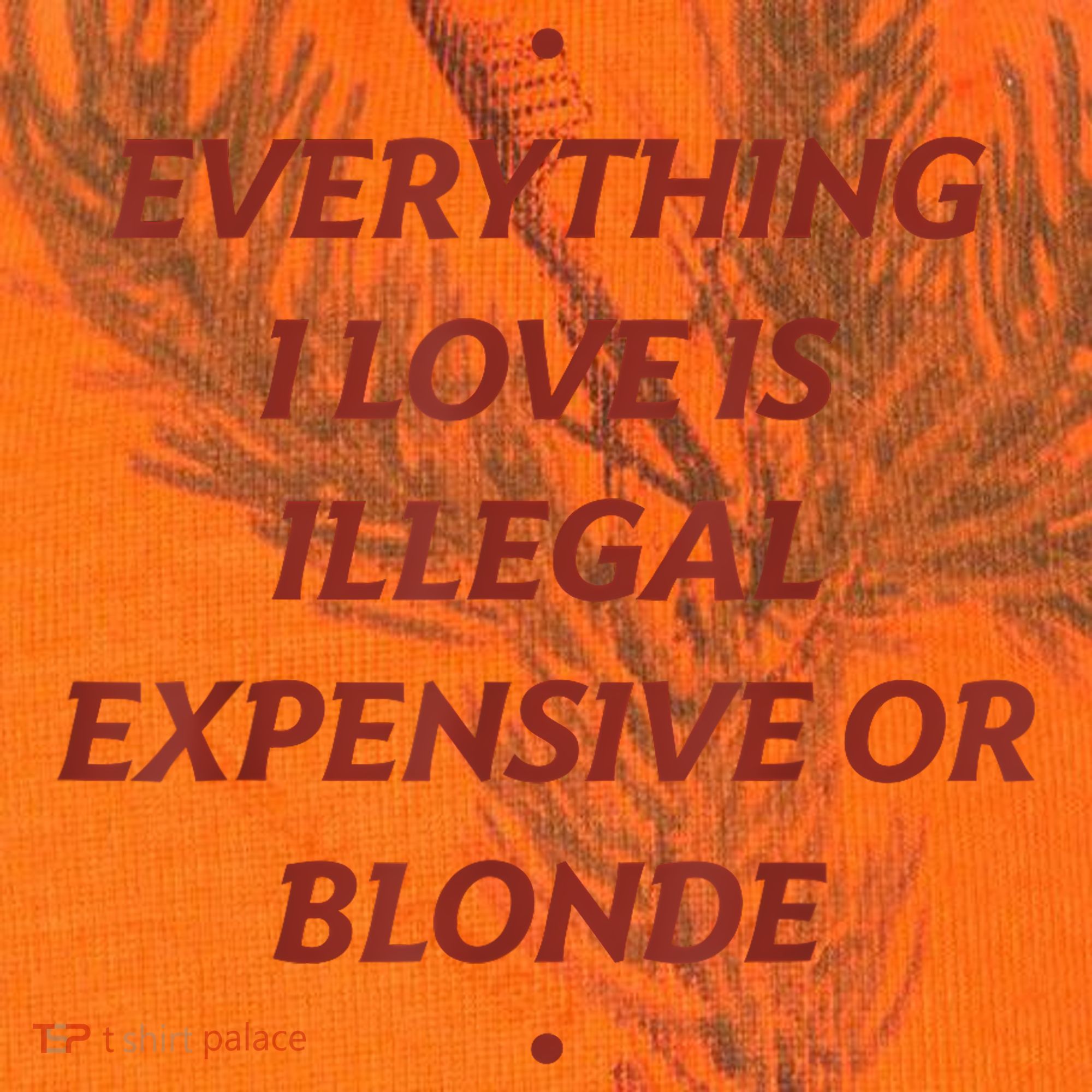 Everything I Love Is Illegal Expensive Or Blonde Kati Licensed 12" Camo Cuffed Beanie