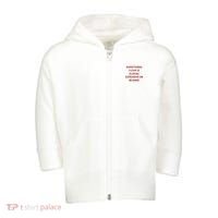 Everything I Love Is Illegal Expensive Or Blonde Toddler Zip Fleece Hoodie thumb 0