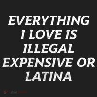 Everything I Love Is Illegal Expensive Or Latina Hat thumb 2