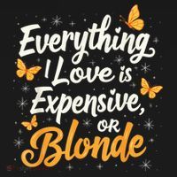 Everything I Love Is Illegal Expensive Or Blonde Backpack thumb 2