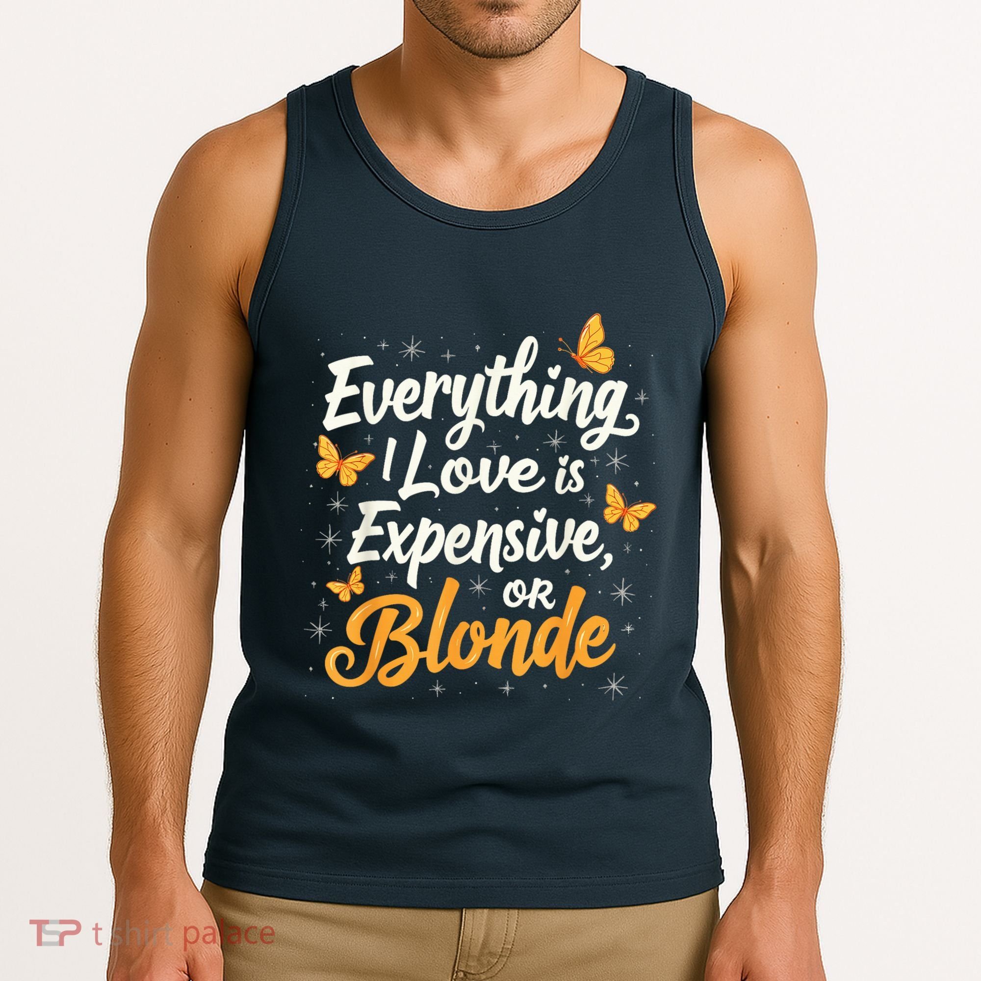 Everything I Love Is Illegal Expensive Or Blonde Tank Top