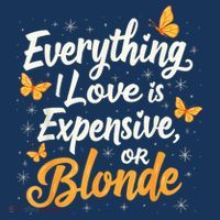 Everything I Love Is Illegal Expensive Or Blonde Visor thumb 3