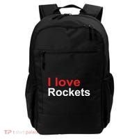 Elon I Love Rockets Backpack thumb 0