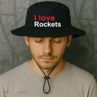 Elon I Love Rockets Bucket Hat thumb 2