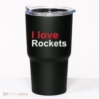 Elon I Love Rockets Tumbler thumb 0