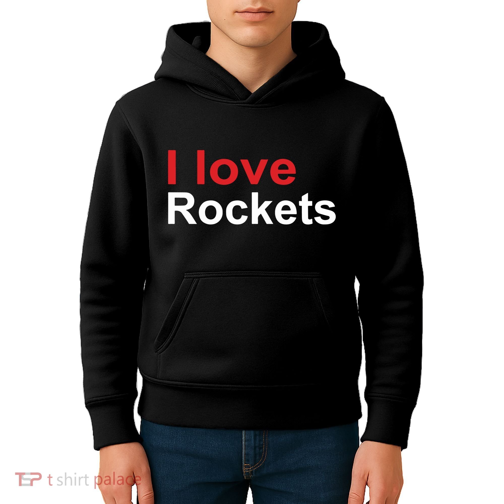 Elon I Love Rockets Kids Hoodie