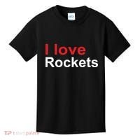 Elon I Love Rockets Kids T-Shirt thumb 0