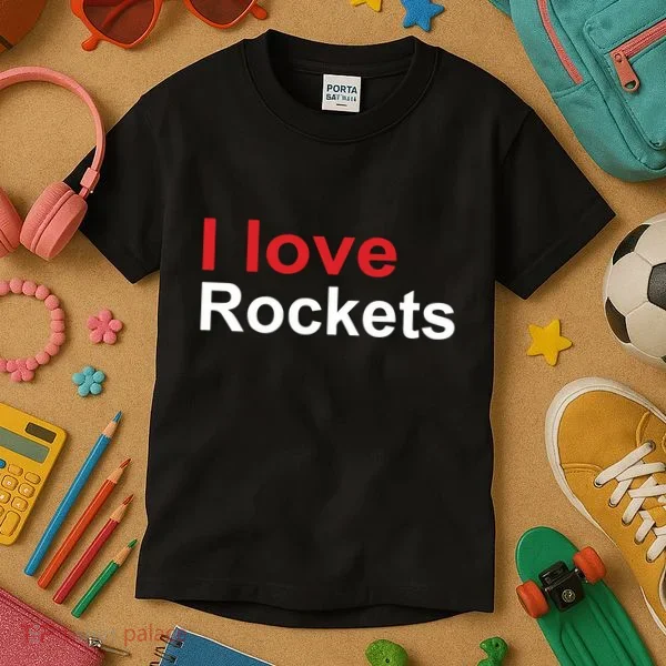 Elon I Love Rockets Kids T-Shirt