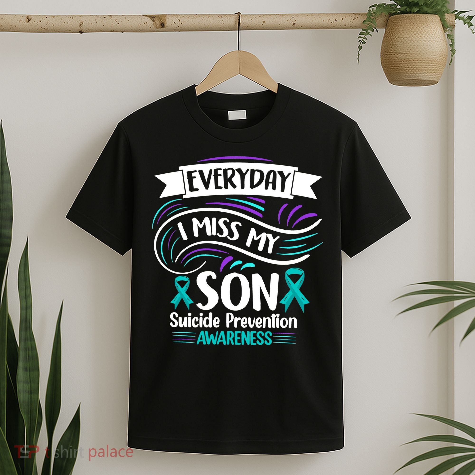 Everyday I Miss My Son Suicide Prevention T-Shirt