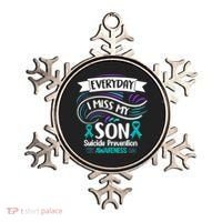Everyday I Miss My Son Suicide Prevention Ornament thumb 0