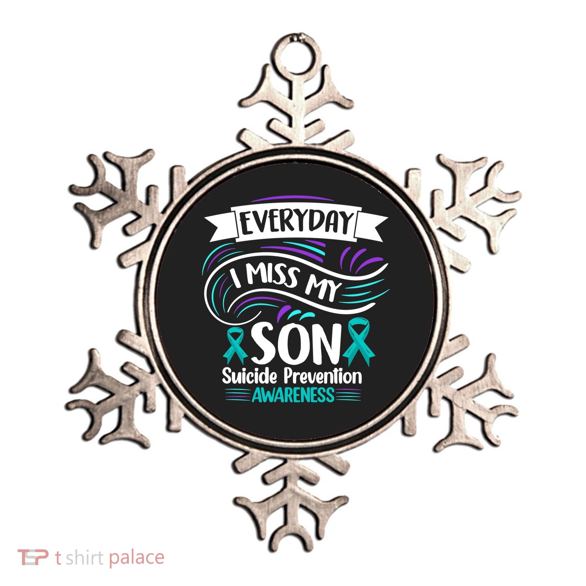 Everyday I Miss My Son Suicide Prevention Ornament