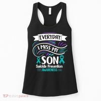 Everyday I Miss My Son Suicide Prevention Women's Tank Top thumb 0