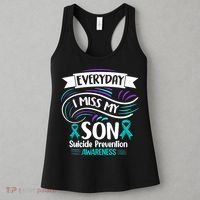 Everyday I Miss My Son Suicide Prevention Women's Tank Top thumb 3