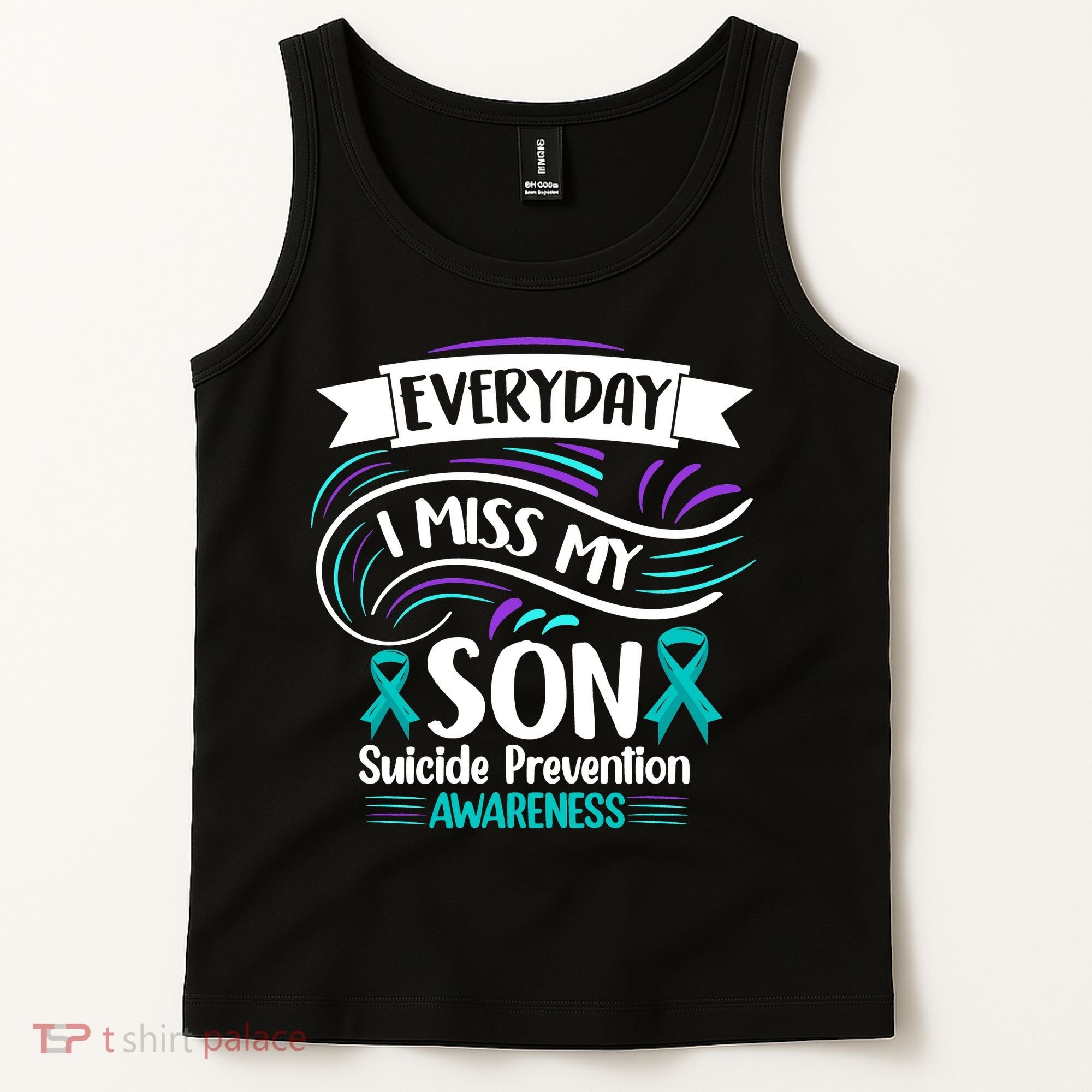 Everyday I Miss My Son Suicide Prevention Tank Top