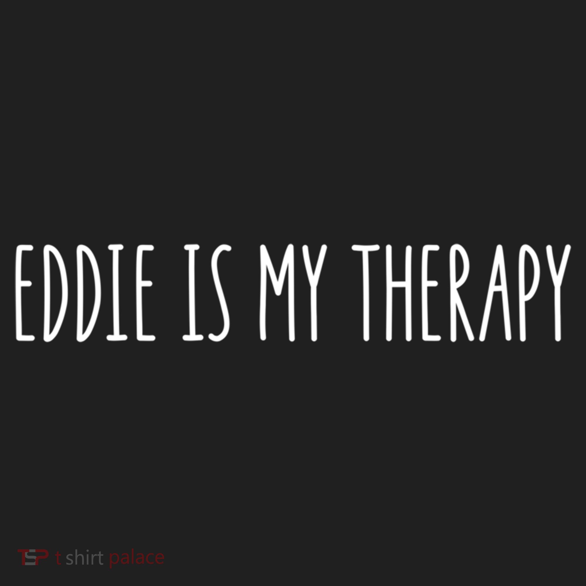 Eddie Is My Therapy Funny Cool Name Eddie Saying Gift Beanie