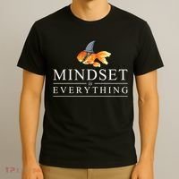 Everything Is Mindset Shark Fin Goldfish Vintage T-Shirt thumb 3