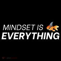 Everything Is Mindset Shark Fin Goldfish Vintage T-Shirt thumb 7