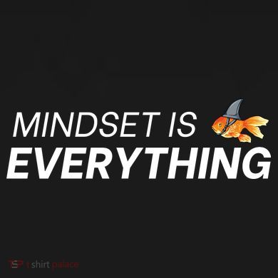 Everything Is Mindset Shark Fin Goldfish Vintage Bucket Hat