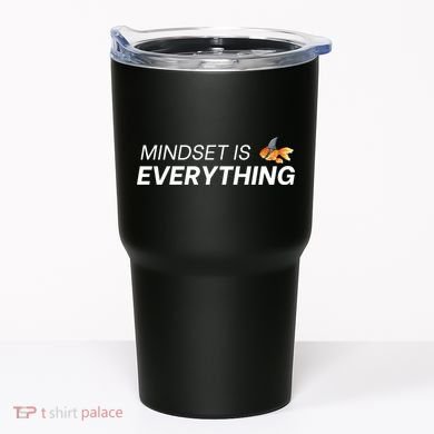 Everything Is Mindset Shark Fin Goldfish Vintage Tumbler