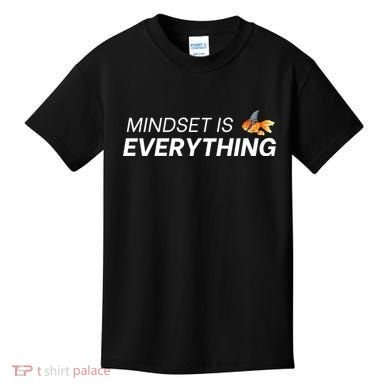 Everything Is Mindset Shark Fin Goldfish Vintage Kids T-Shirt