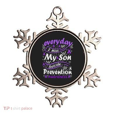 Everyday I Miss My Son Suicide Prevention Awarenesss Ornament
