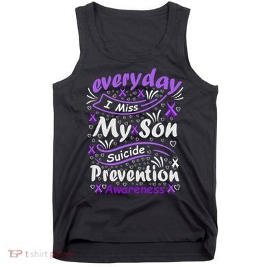 Everyday I Miss My Son Suicide Prevention Awarenesss Tank Top