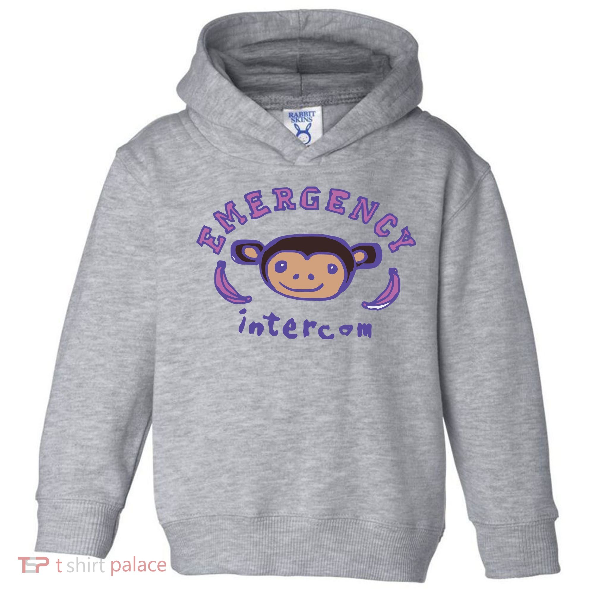 Emergency Intercom Monkey Toddler Hoodie