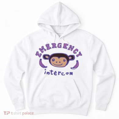 Emergency Intercom Monkey Hoodie
