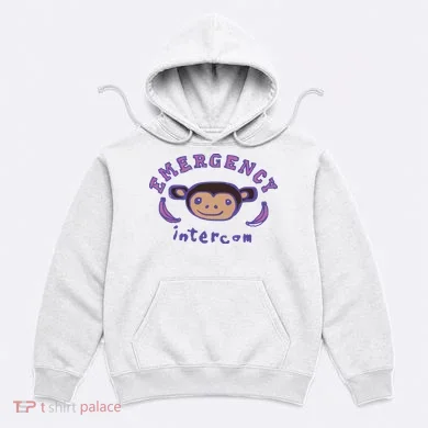 Emergency Intercom Monkey Hoodie