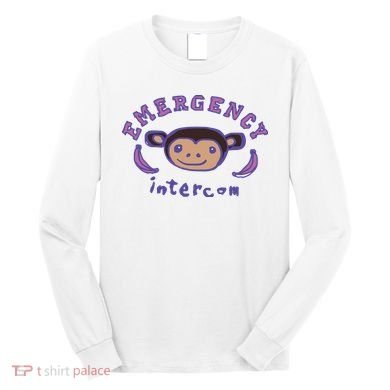 Emergency Intercom Monkey Long Sleeve Shirt