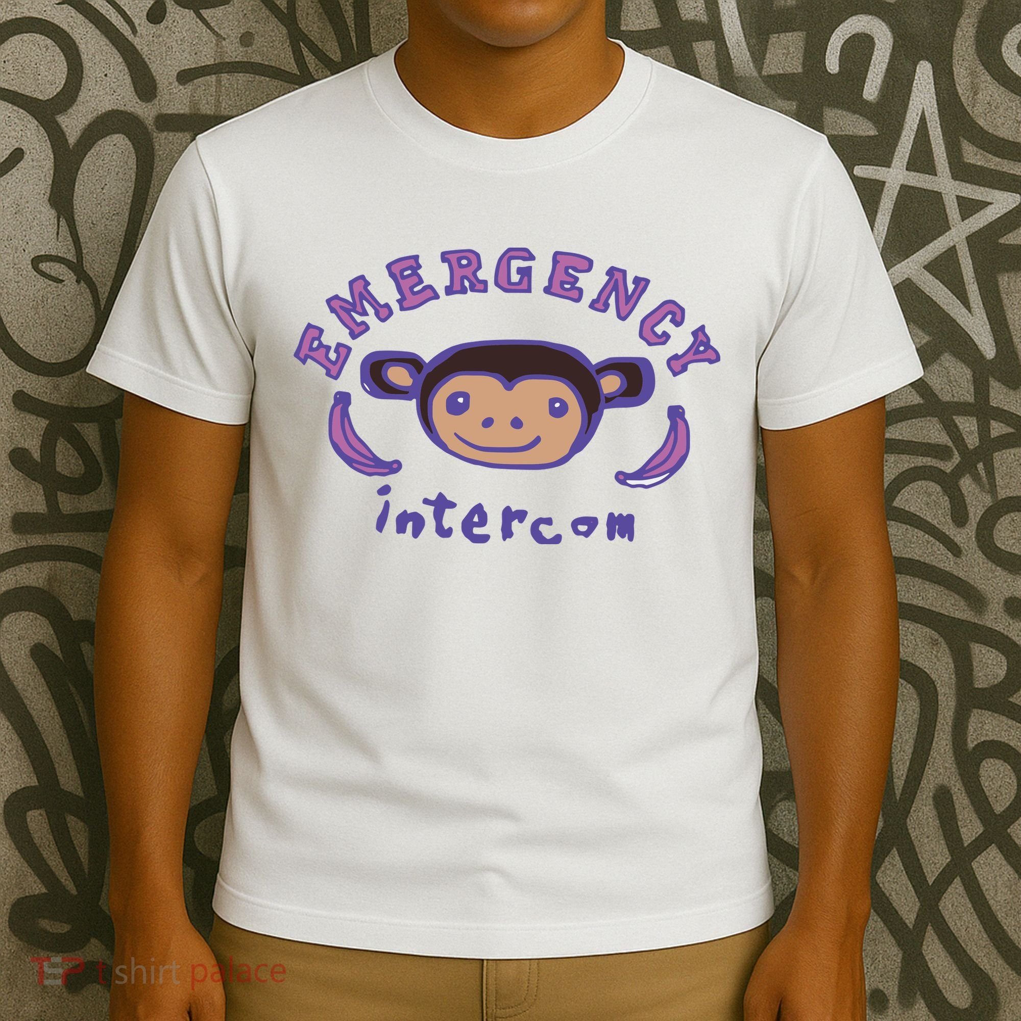 Emergency Intercom Monkey T-Shirt