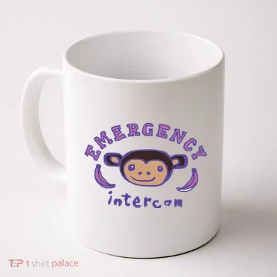 Emergency Intercom Monkey Coffee Mug