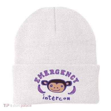 Emergency Intercom Monkey Beanie