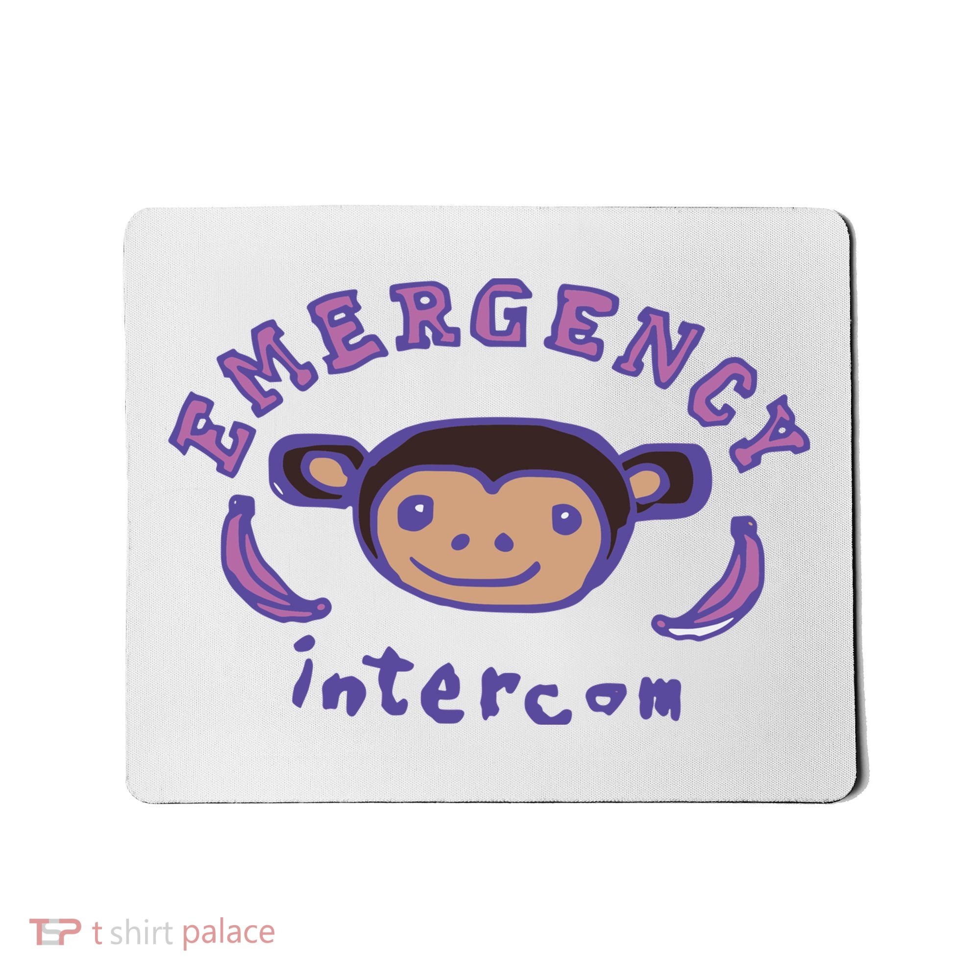 Emergency Intercom Monkey Mousepad