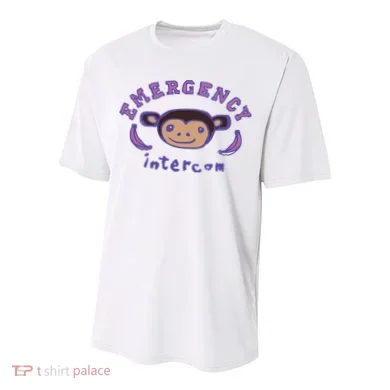 Emergency Intercom Monkey Youth Performance Sprint T-Shirt