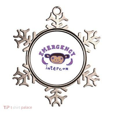 Emergency Intercom Monkey Ornament