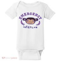 Emergency Intercom Monkey Baby Bodysuit thumb 0