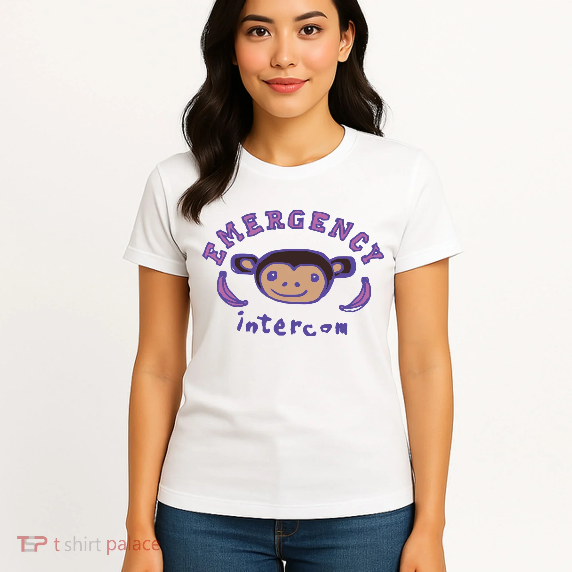 Emergency Intercom Monkey Women's T-Shirt
