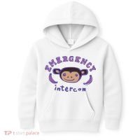 Emergency Intercom Monkey Kids Hoodie thumb 0