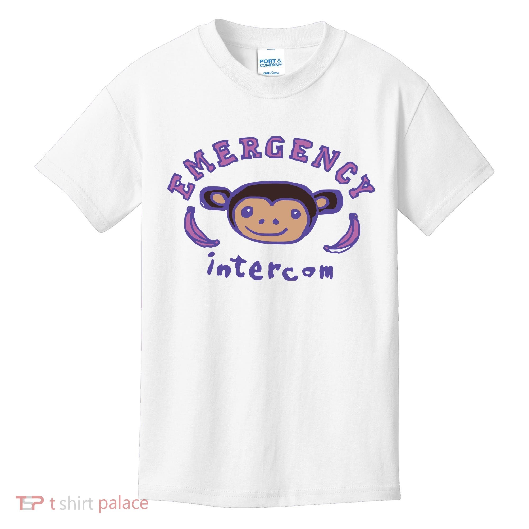Emergency Intercom Monkey Kids T-Shirt