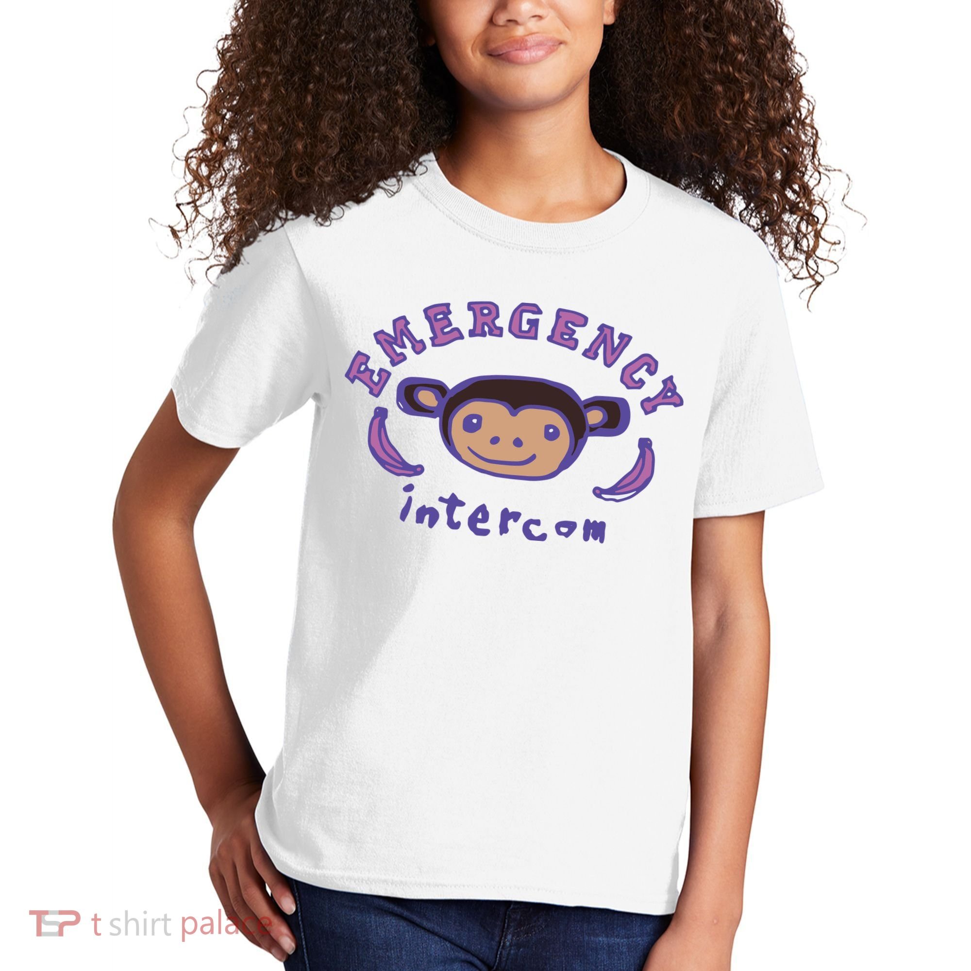 Emergency Intercom Monkey Kids T-Shirt