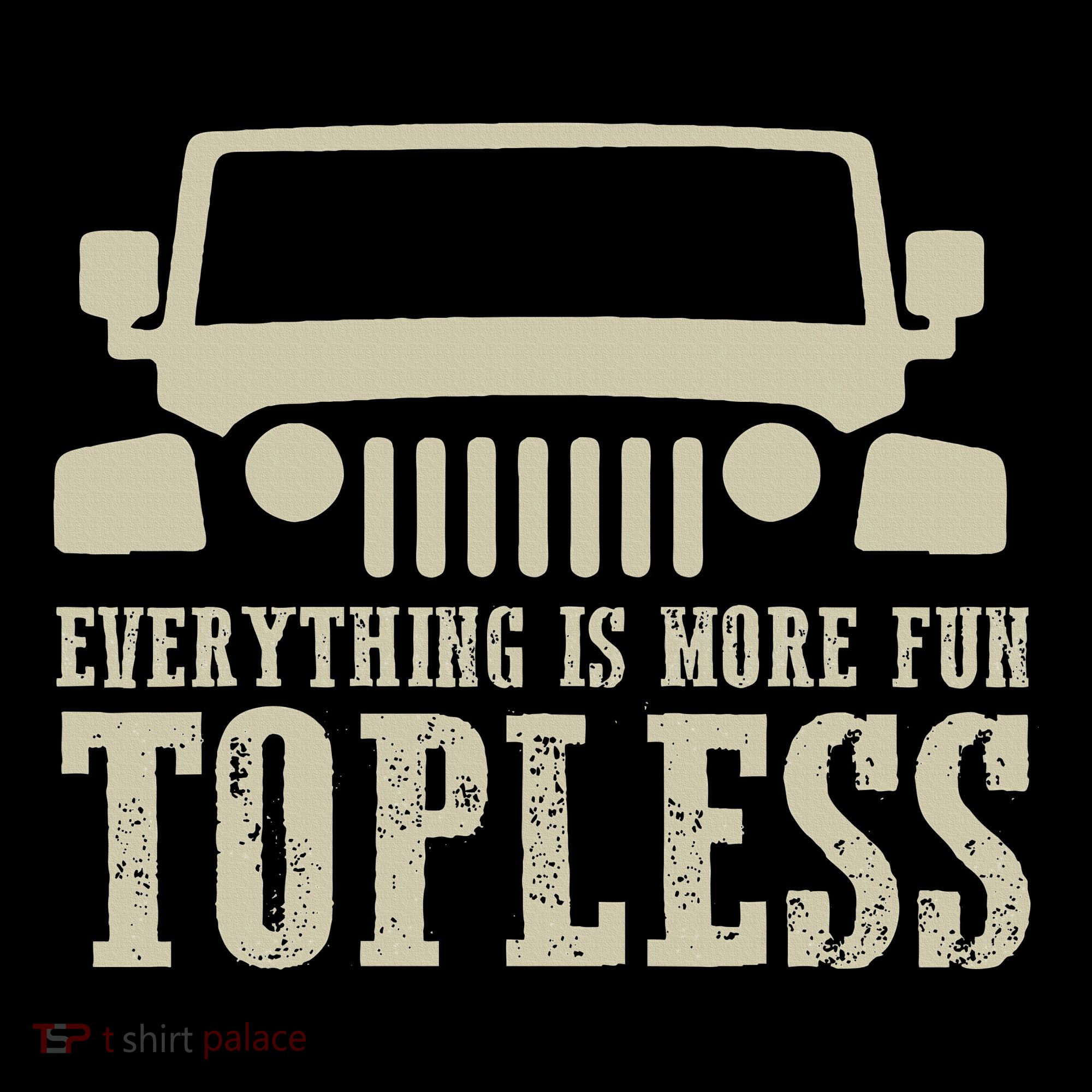 Everything Is More Fun Topless Offroad Humor Hoodie