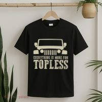 Everything Is More Fun Topless Offroad Humor T-Shirt thumb 2