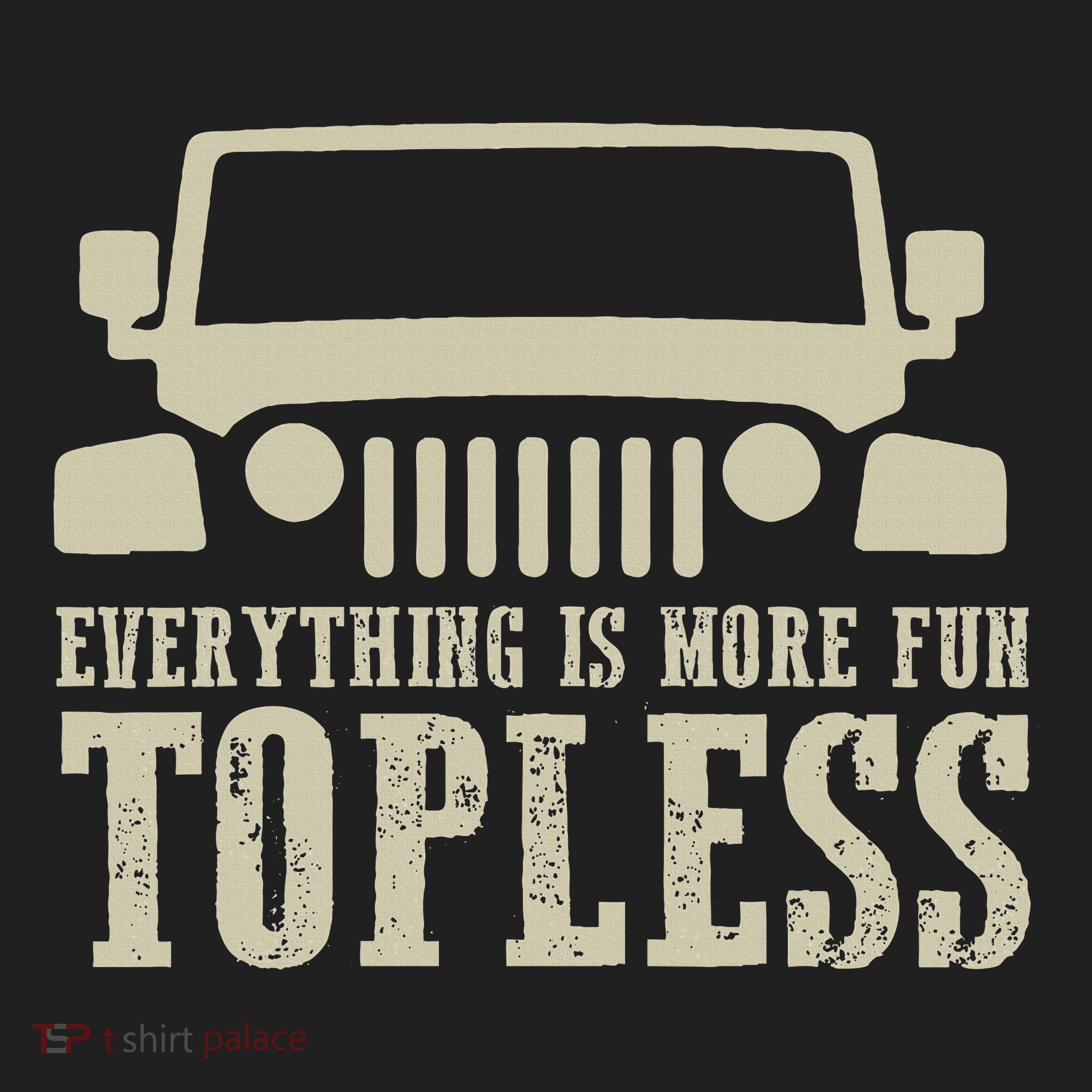 Everything Is More Fun Topless Offroad Humor Hat