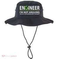 Engineer I'm Not Arguing Funny Engineering Quote Engineers Bucket Hat thumb 0