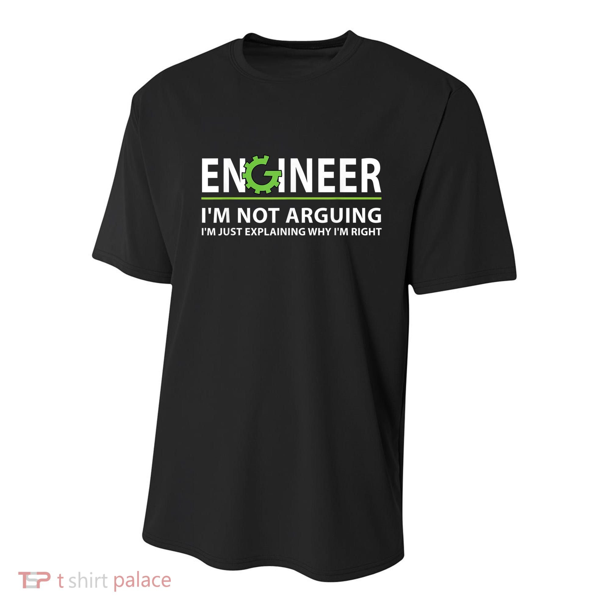 Engineer I'm Not Arguing Funny Engineering Quote Engineers Youth Performance Sprint T-Shirt