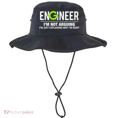 Engineer I'm Not Arguing Funny Engineering Bucket Hat