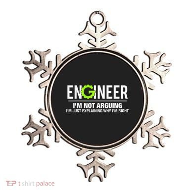 Engineer I'm Not Arguing Funny Engineering Ornament